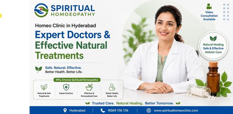 Homeo Clinic in Hyderabad: Natural Healing